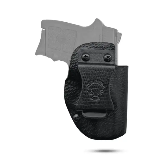 Hybrid IWB Holster for S&W M&P Bodyguard 380 | Handcrafted Concealed Carry Holster